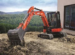 Call YES Today to Rent a Kubota Mini-Excavator